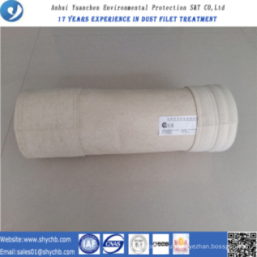 Сборник пыли нетканые мешок aramid для асфальтобетонного завода